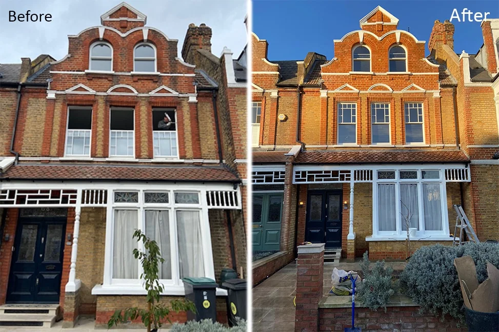 Paint Removal from Brick in South London